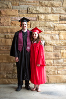 Amy and Michael at graduation