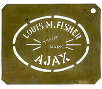 Metal Trade Mark emblem for Louis Fisher Ajax