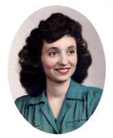1942 ? Luella Catherine Buhman - hand-colored - autocolor