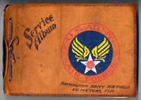 1940s Luella Ferns Army Air Force photo book