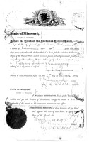 1874-03-25 Marx Buhman Certificate of Citizenship