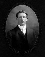 1900s Oscar Rudolph Buhman, about 20 years old