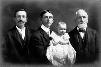 1909 Four Gernerations Buhmans Marx, John, Oscar, Vincent