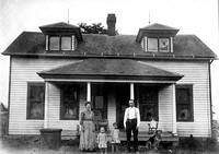Albert and Clara Kneib, Cecelia and Irving in Easton
