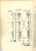 1920-07-06 Louis Fisher Patent for Automatic Automobile Jack 3