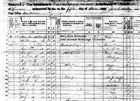 1860-06-05  Census - Mary Anne and John J. McKeough, Manitowoc, pg 28