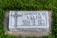 1960-07-02 Lawrence Henry Vaeth, s. of Joseph Vaeth, Valle Springs Cemetery