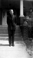 1940s Father Leo Buhman at Hurlinger, MO