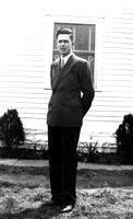 1940s Harold Buhman in suit and tie